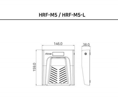 HRF-M5-L Medical Foot Switch