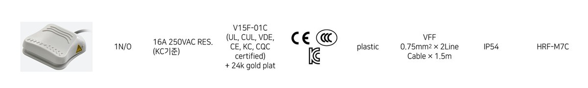 HRF-M7C Medical Foot Switch